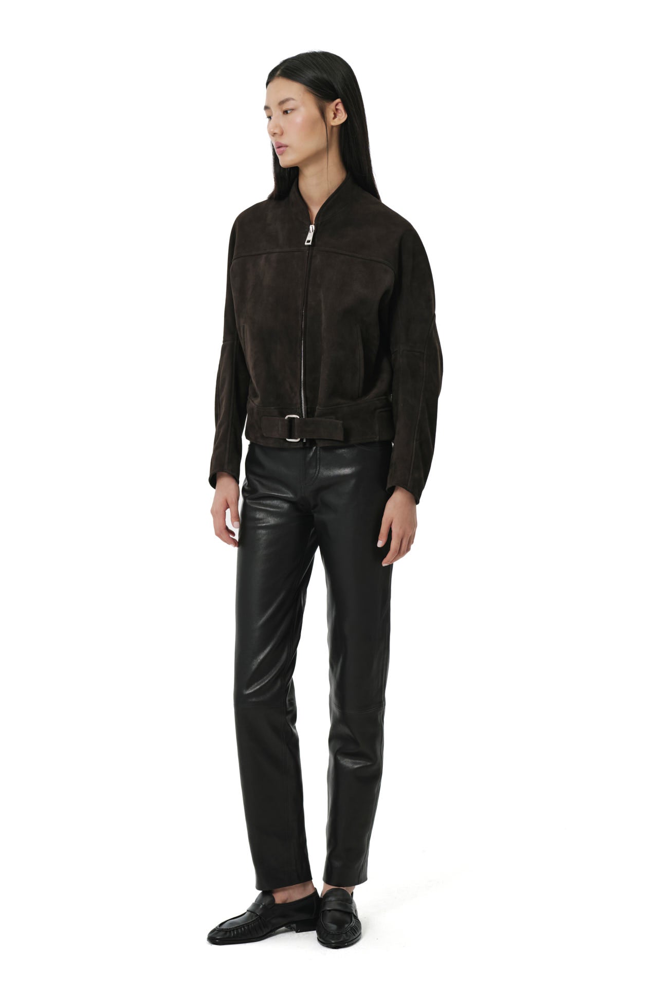 5-Pocket Leather Pants