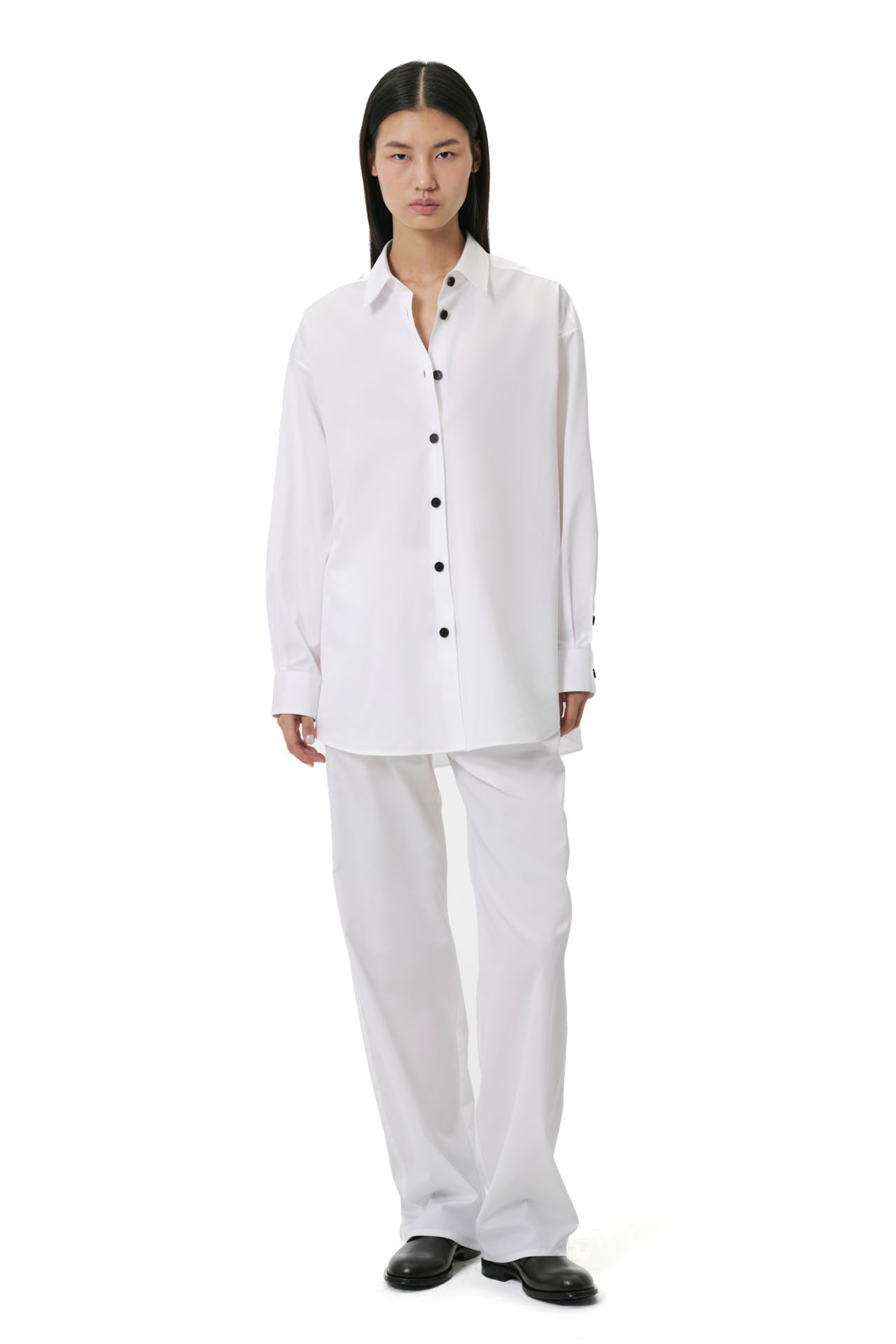 Poplin Shirt - White