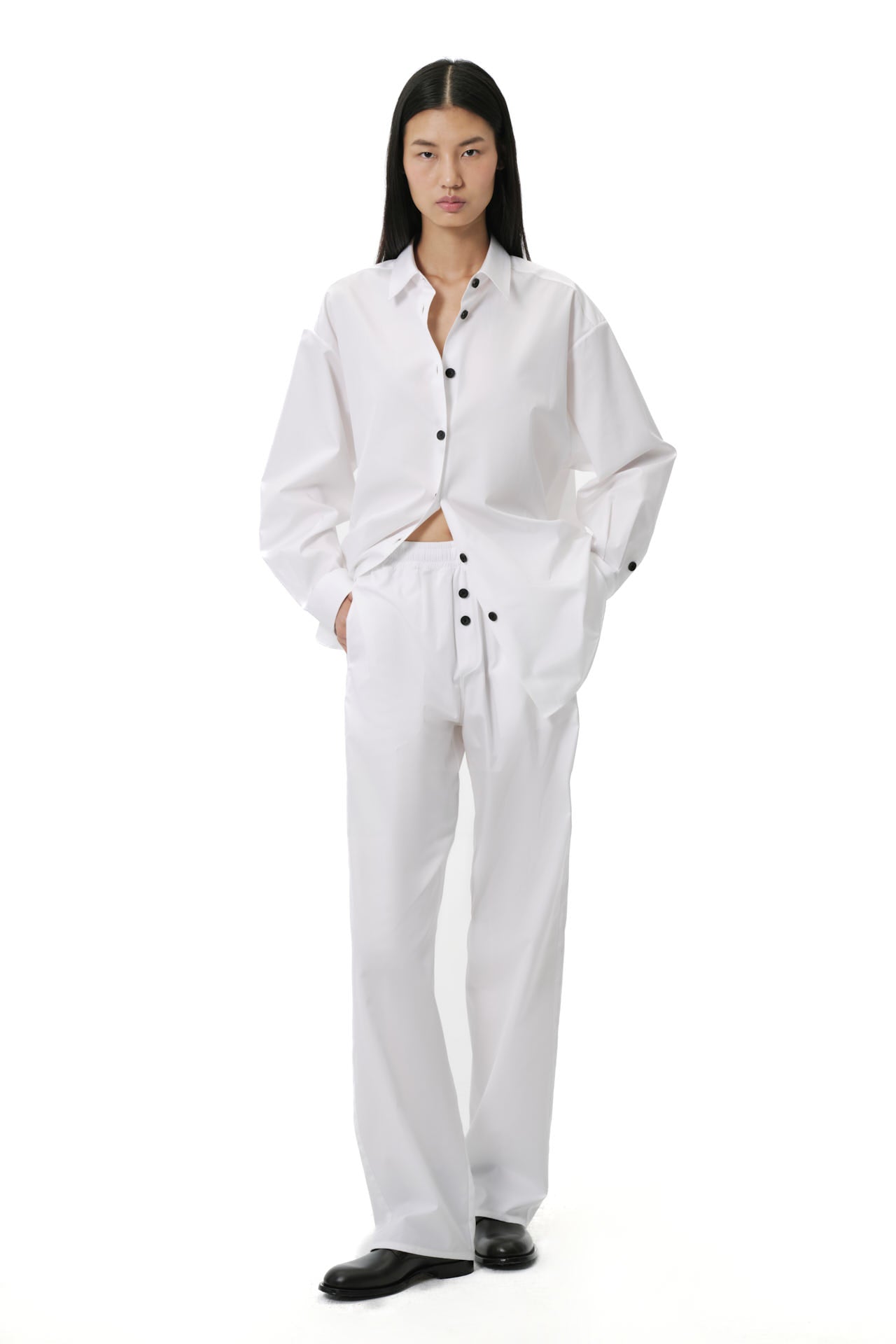 Poplin Shirt - White