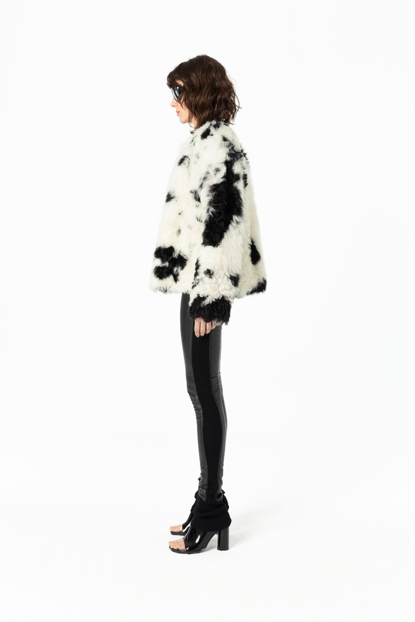 Relax Fit Sheepskin Shearling Jacket