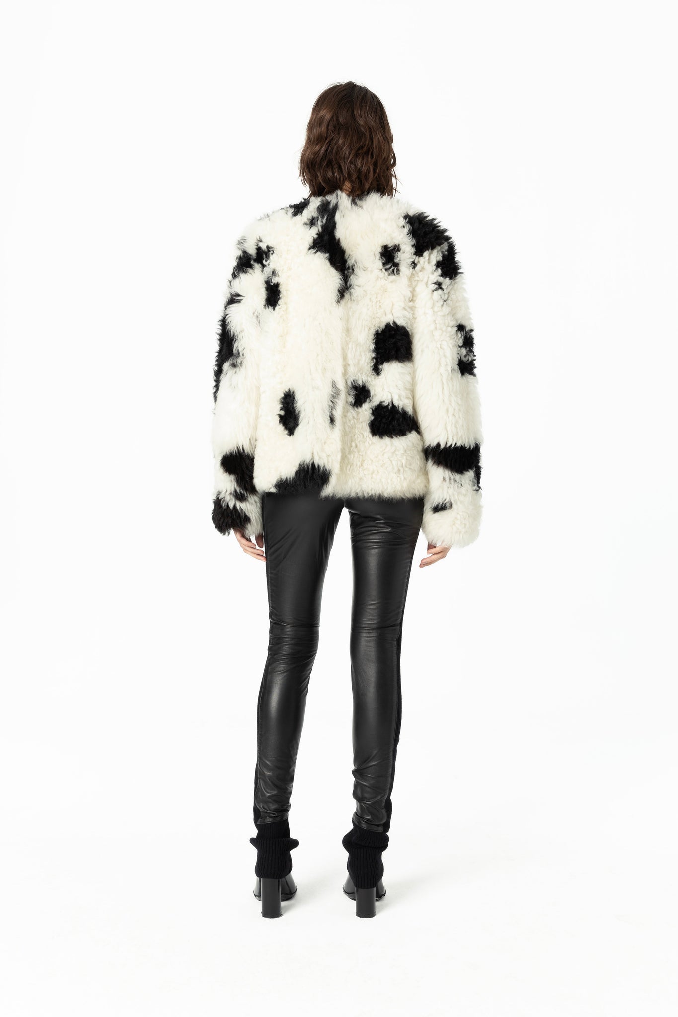 Relax Fit Sheepskin Shearling Jacket